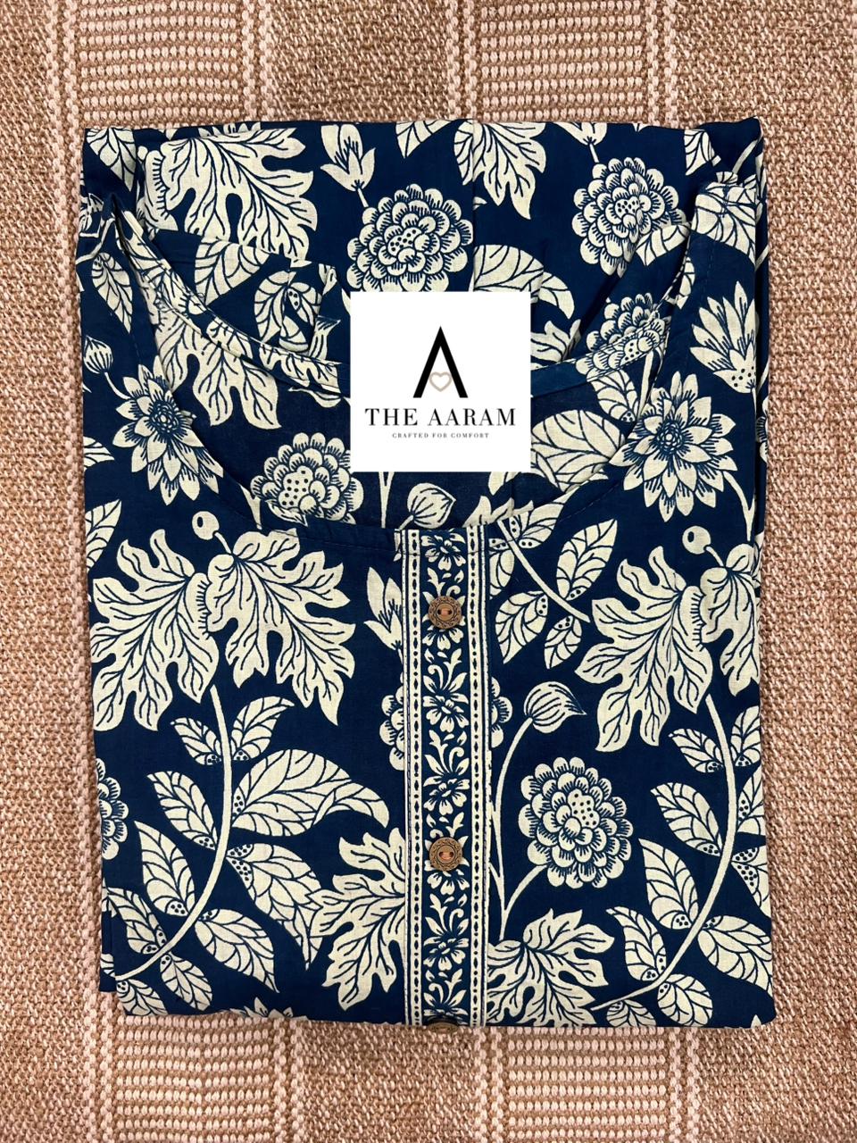 Navy Blue Comfort Maxi