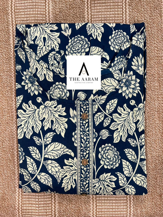 Navy Blue Comfort Maxi