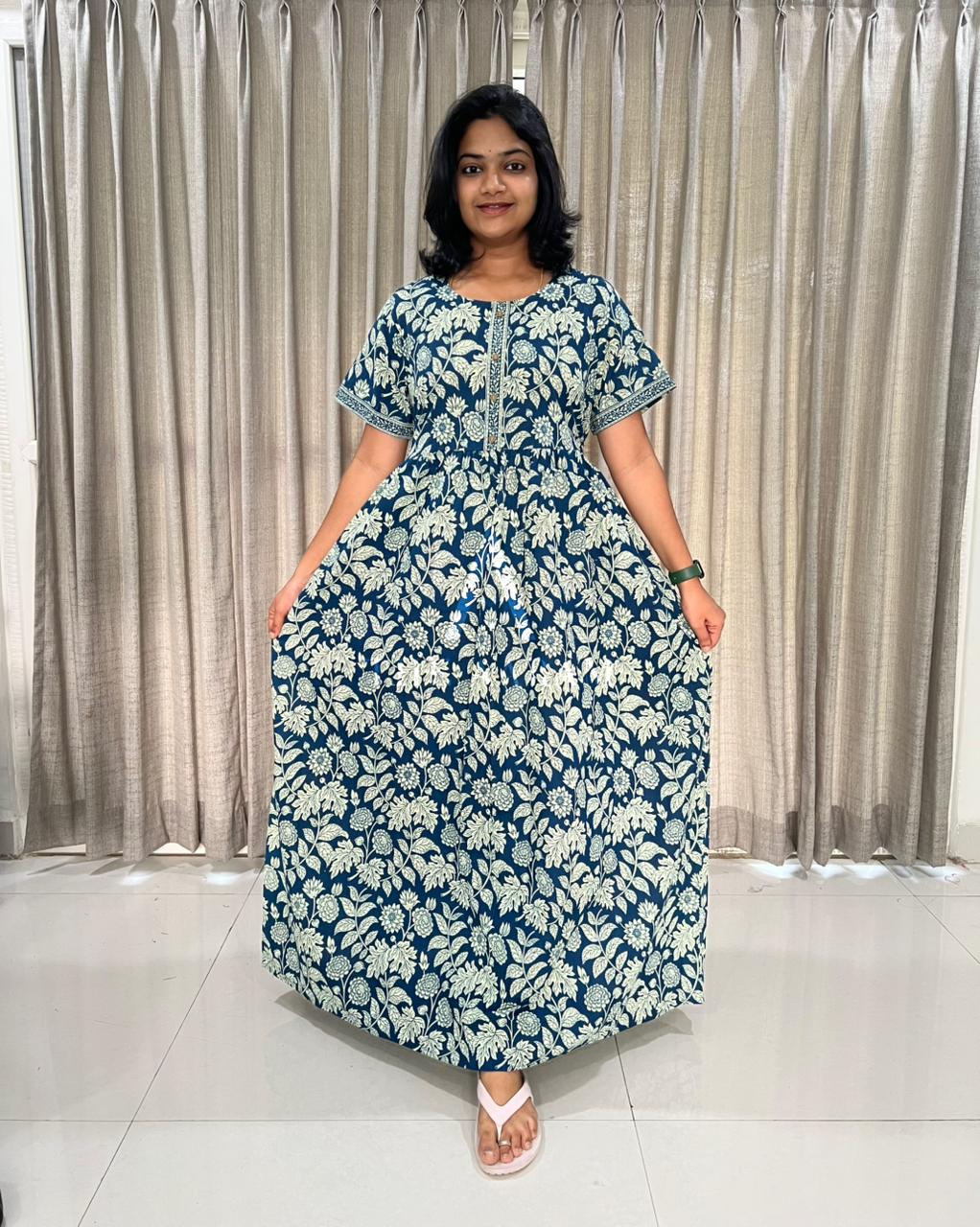 Navy Blue Comfort Maxi