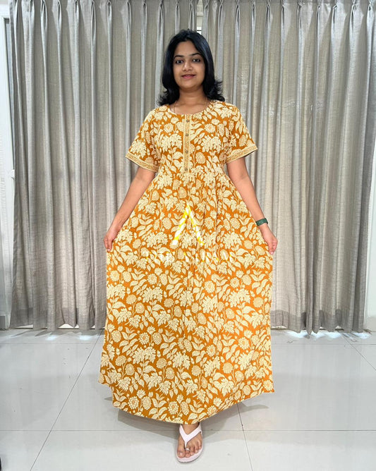 Rust Yellow Comfort Maxi