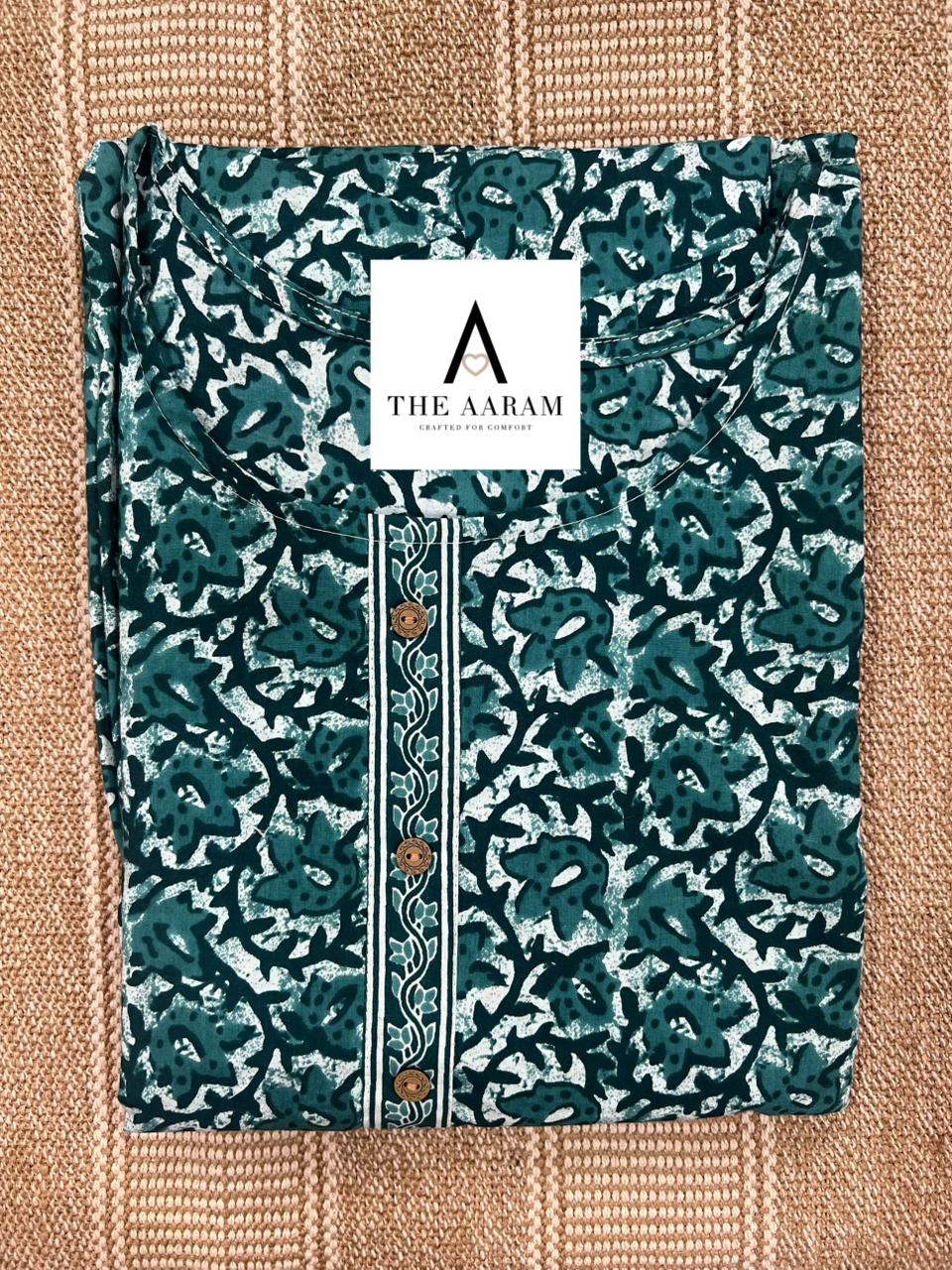 Bottle Green Comfort Maxi