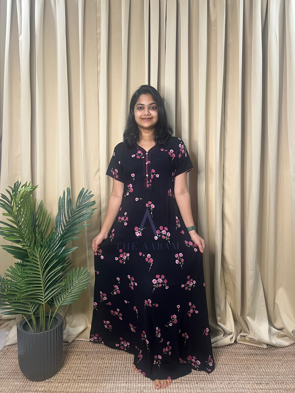 Alia Rayon A-Line Nighty
