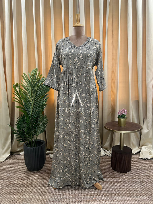 Misty Rayon Feeding Frock