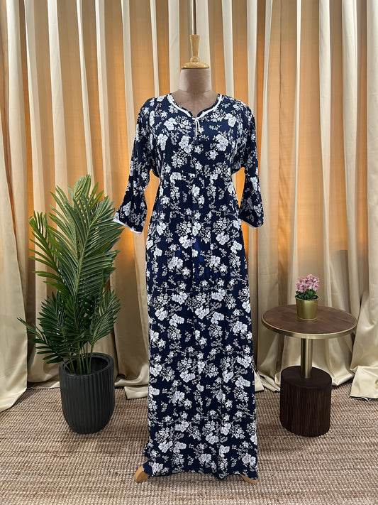 Ivory Rayon Feeding Frock
