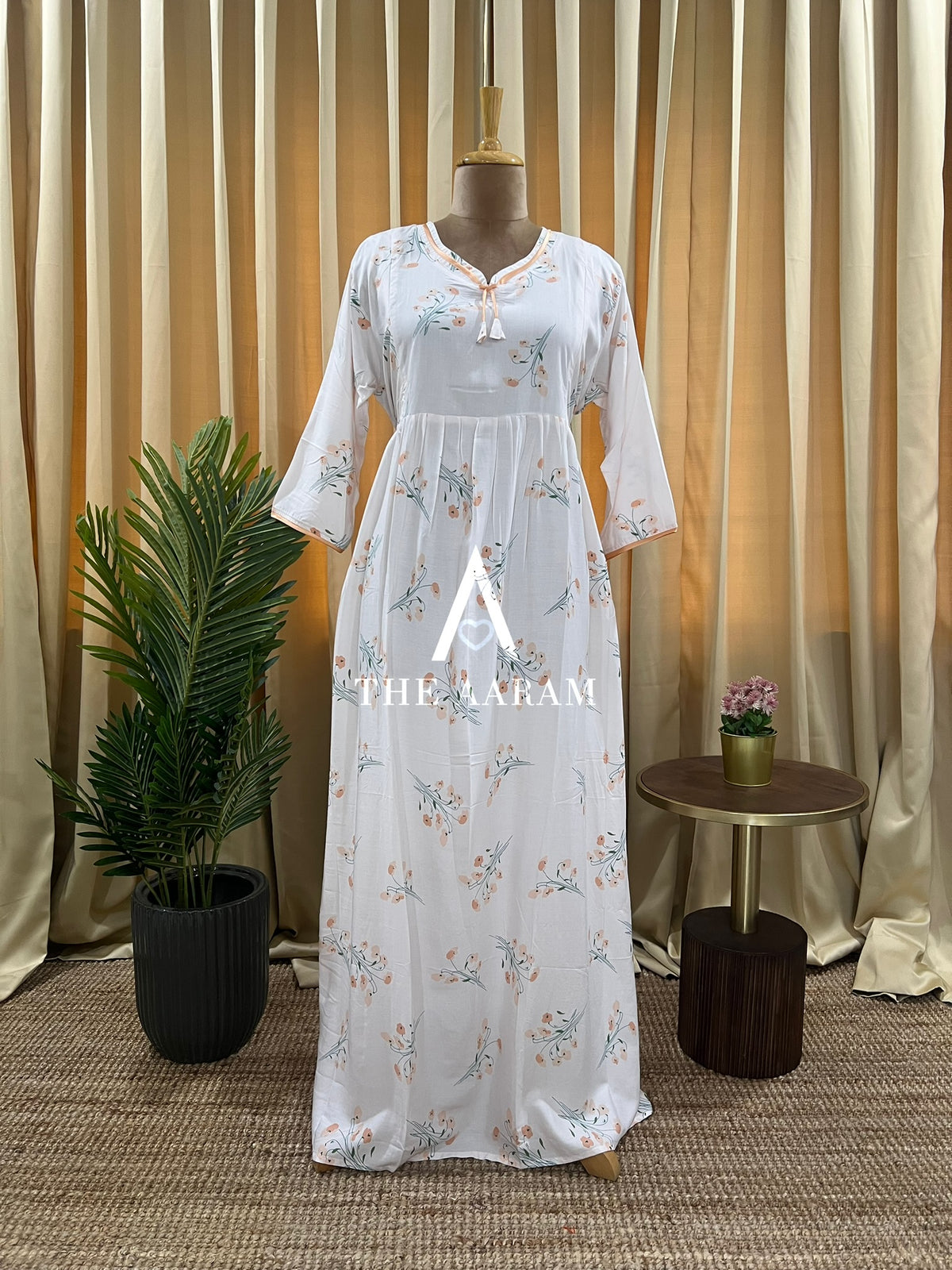 Pearl Rayon Feeding Frock