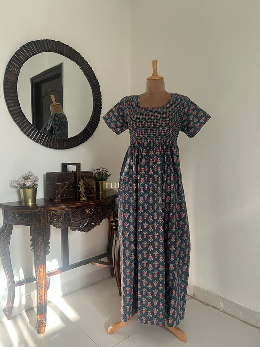 Smocking Comfort Frock - SCF50