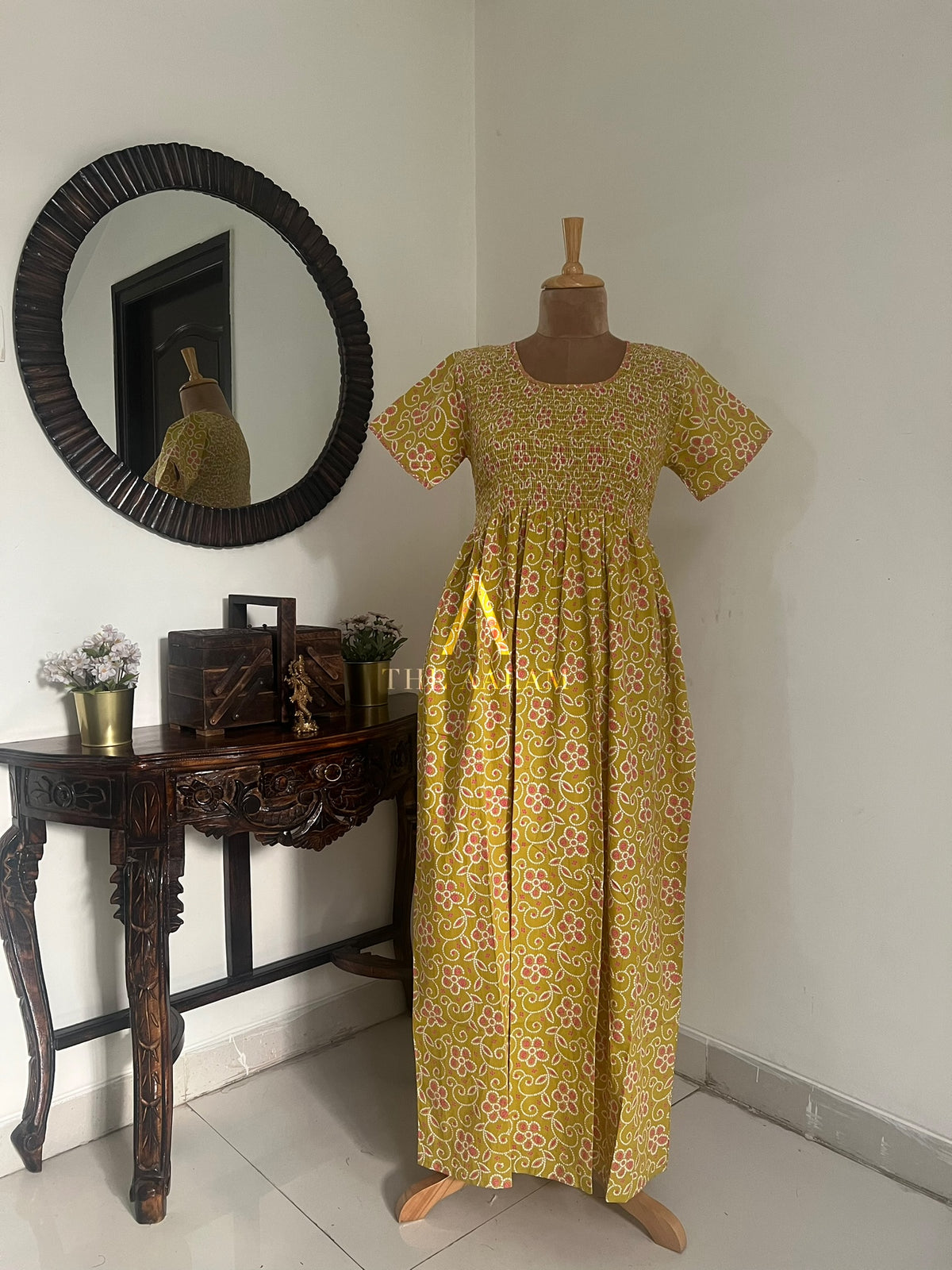 Smocking Comfort Frock - SCF52
