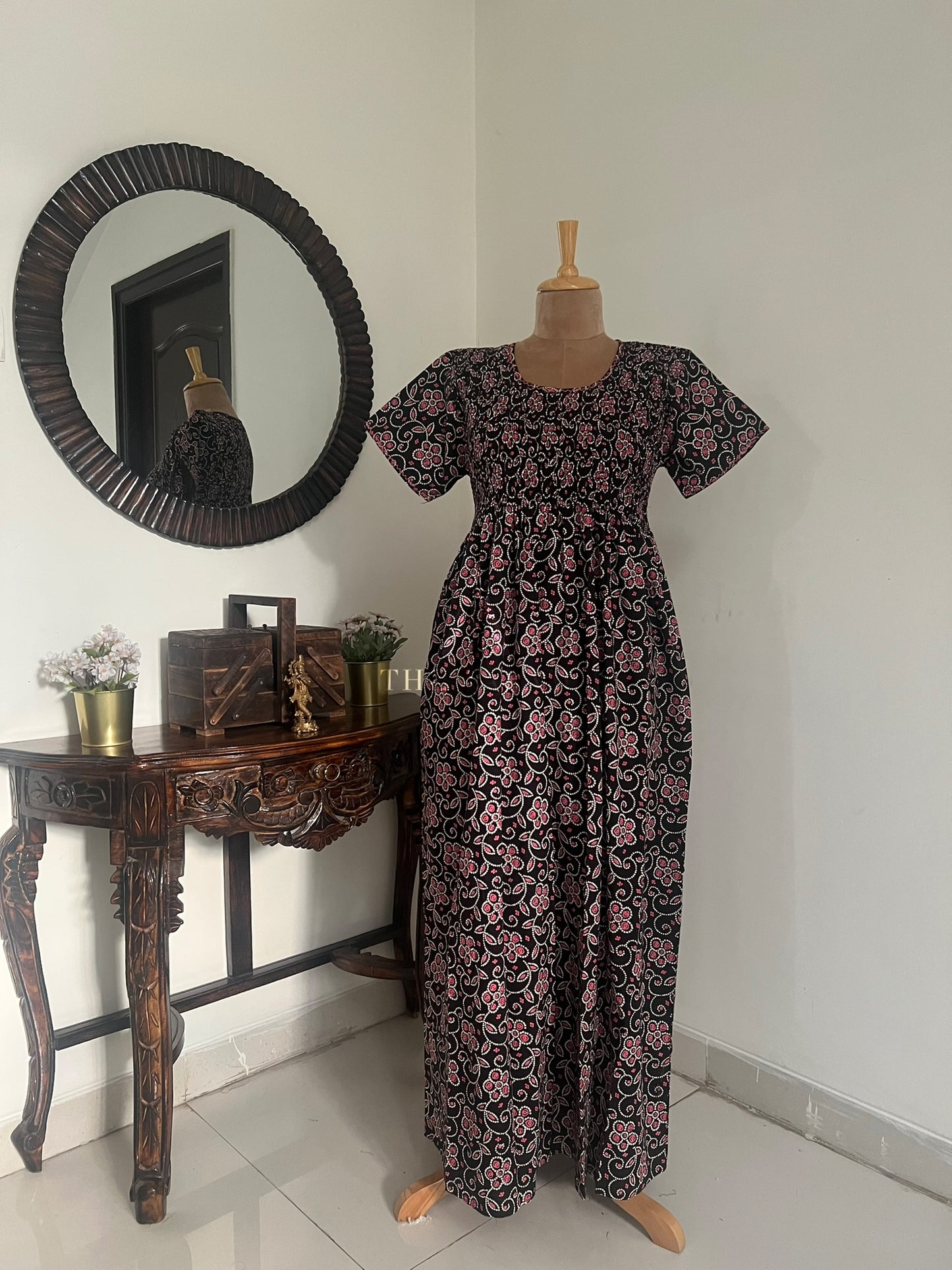 Smocking Comfort Frock - SCF54