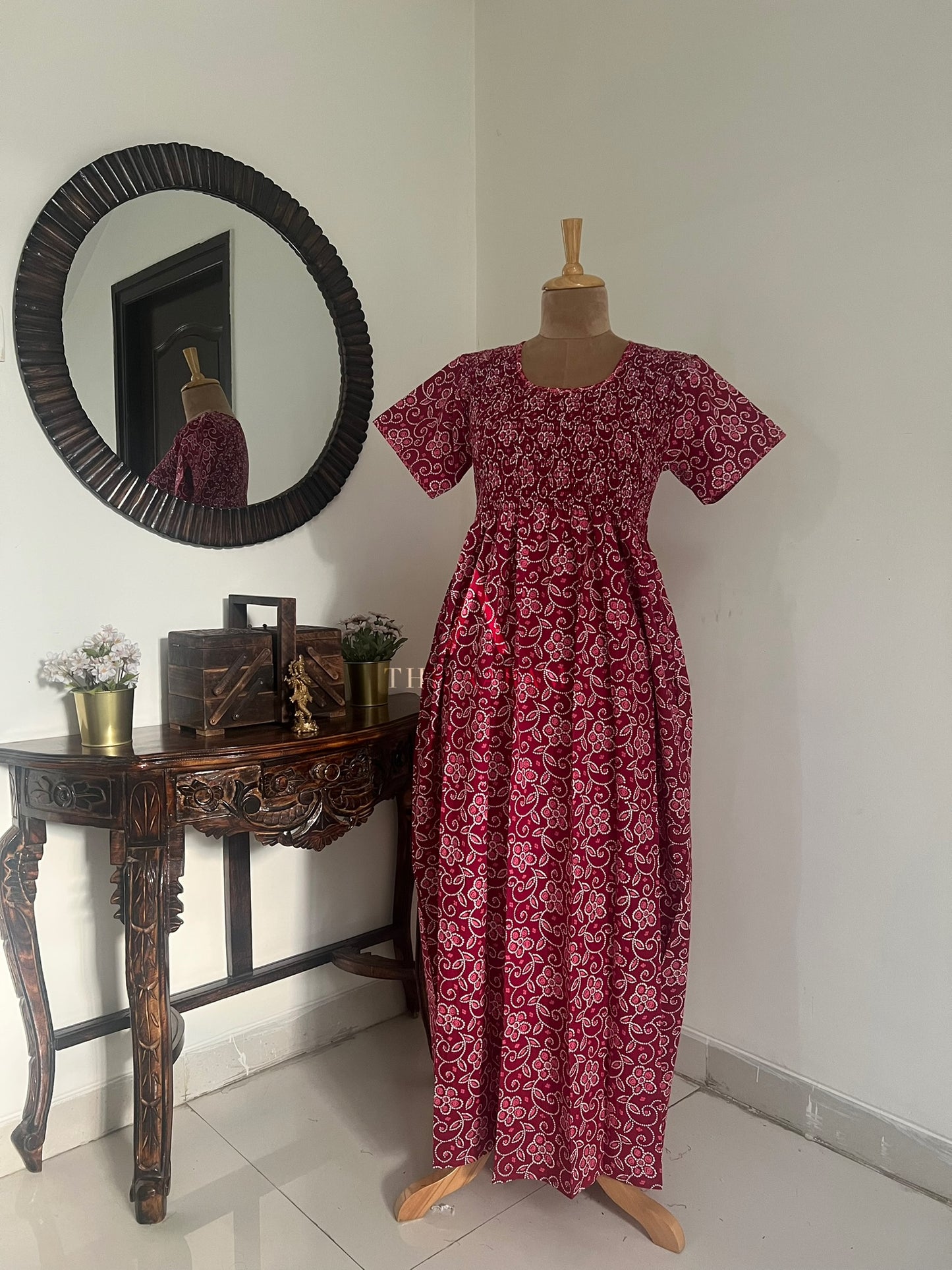 Smocking Comfort Frock - SCF55