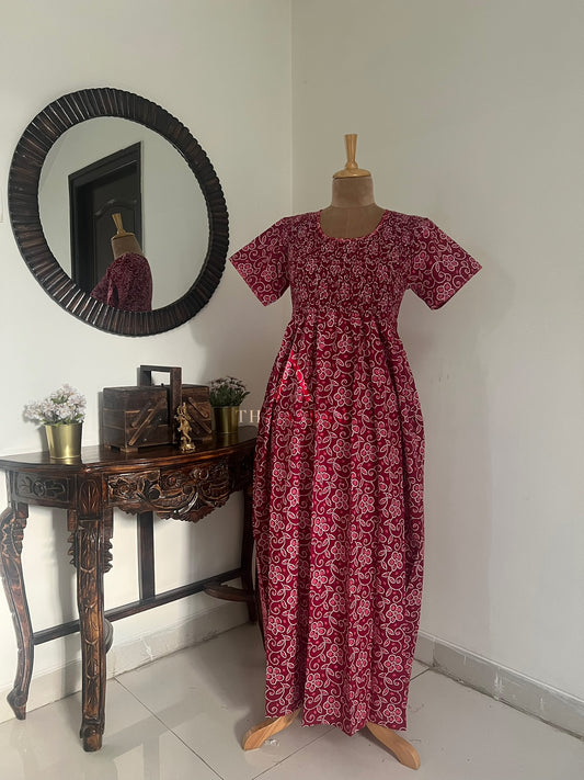 Smocking Comfort Frock - SCF55