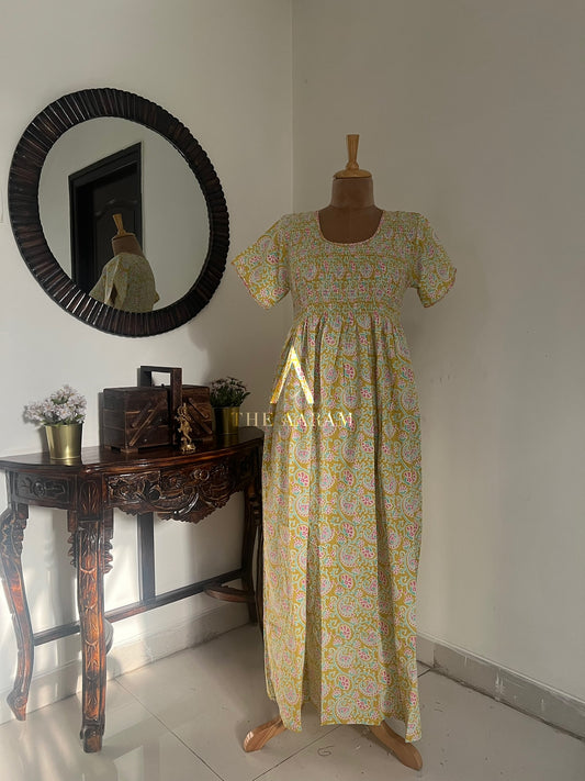 Smocking Comfort Frock - SCF58