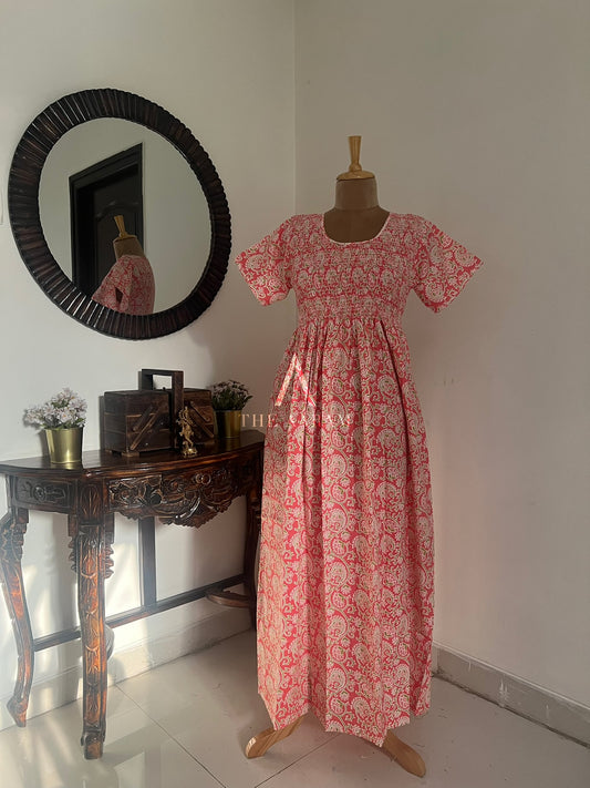 Smocking Comfort Frock - SCF59