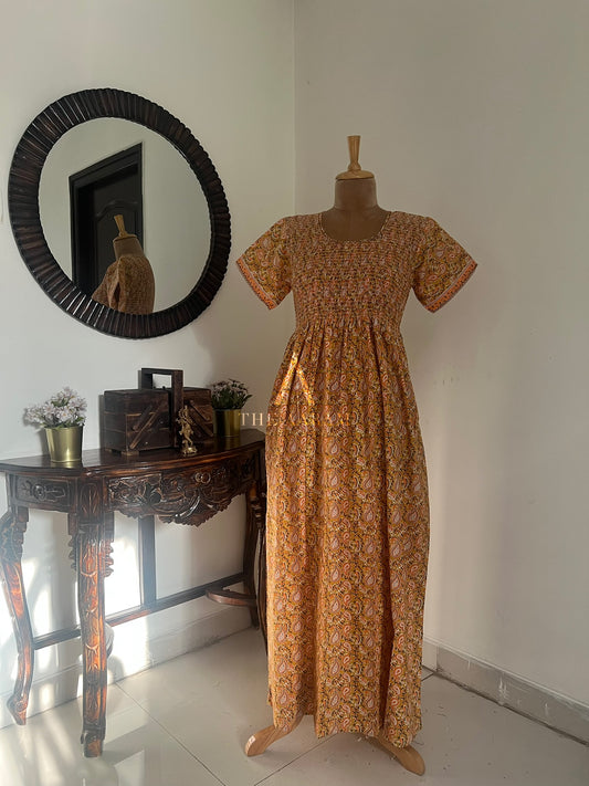 Smocking Comfort Frock - SCF60