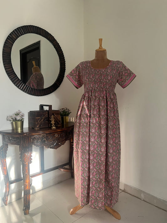 Smocking Comfort Frock - SCF61