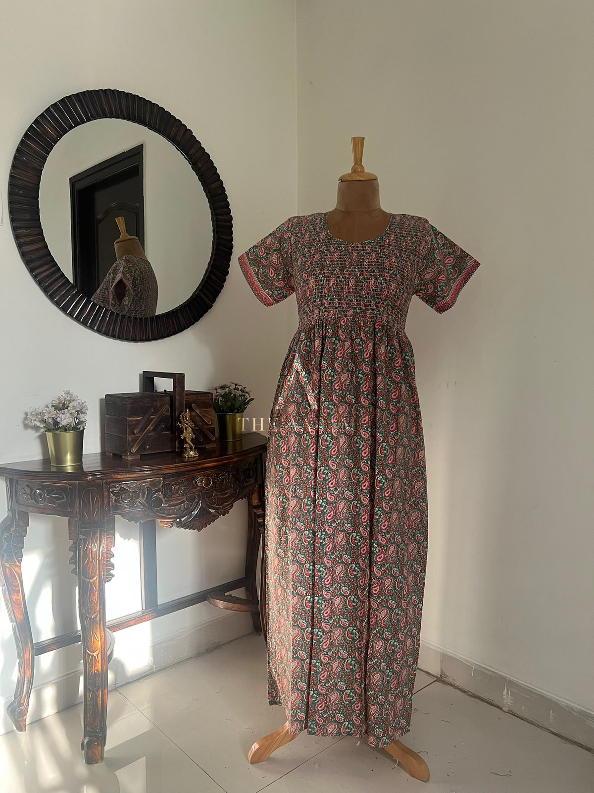 Smocking Comfort Frock - SCF62