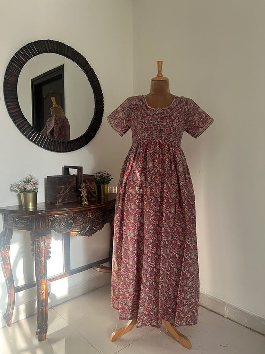 Smocking Comfort Frock - SCF63