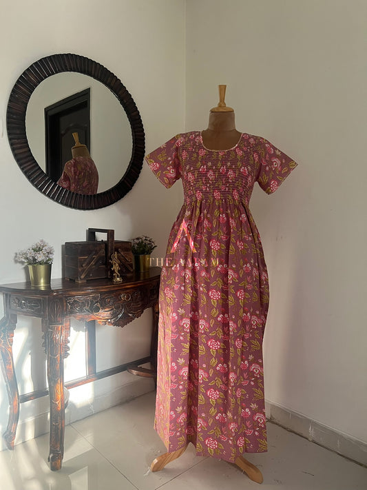 Smocking Comfort Frock - SCF64