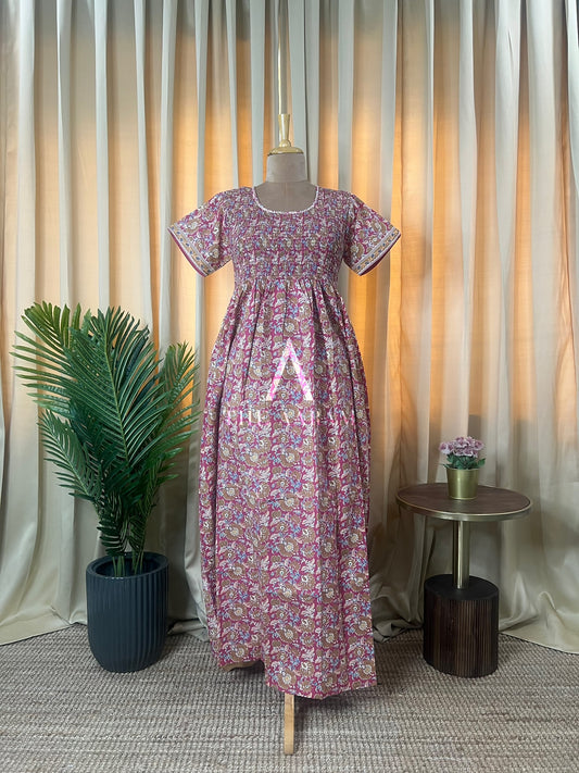 Smocking Comfort Frock - SCF77
