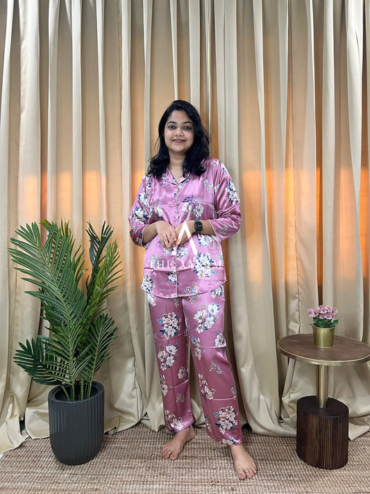 Italian Satin Lounge Set — Siena