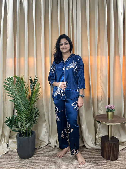 Italian Satin Lounge Set — Aria