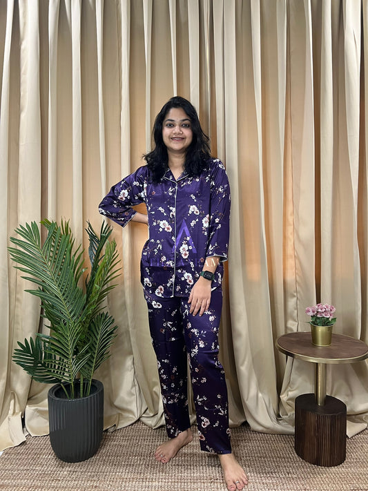 Italian Satin Lounge Set — Grazia