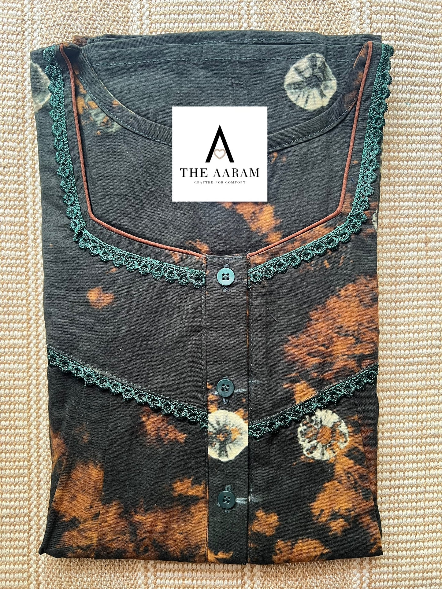 Tie Die Cotton Nighty XL - TD04
