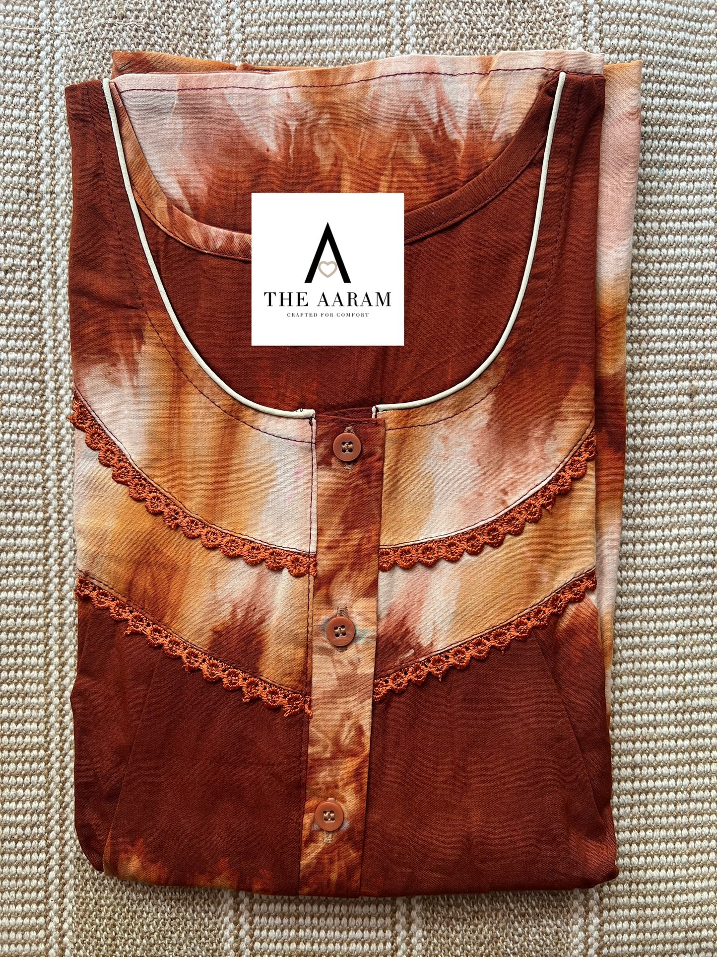 Tie Die Cotton Nighty XL - TD06