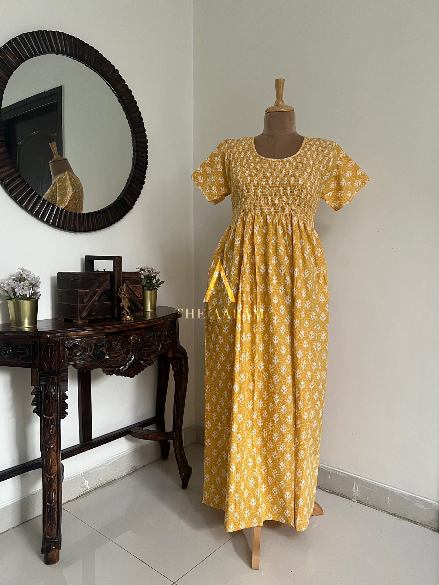 Smocking Comfort Frock - SCF16