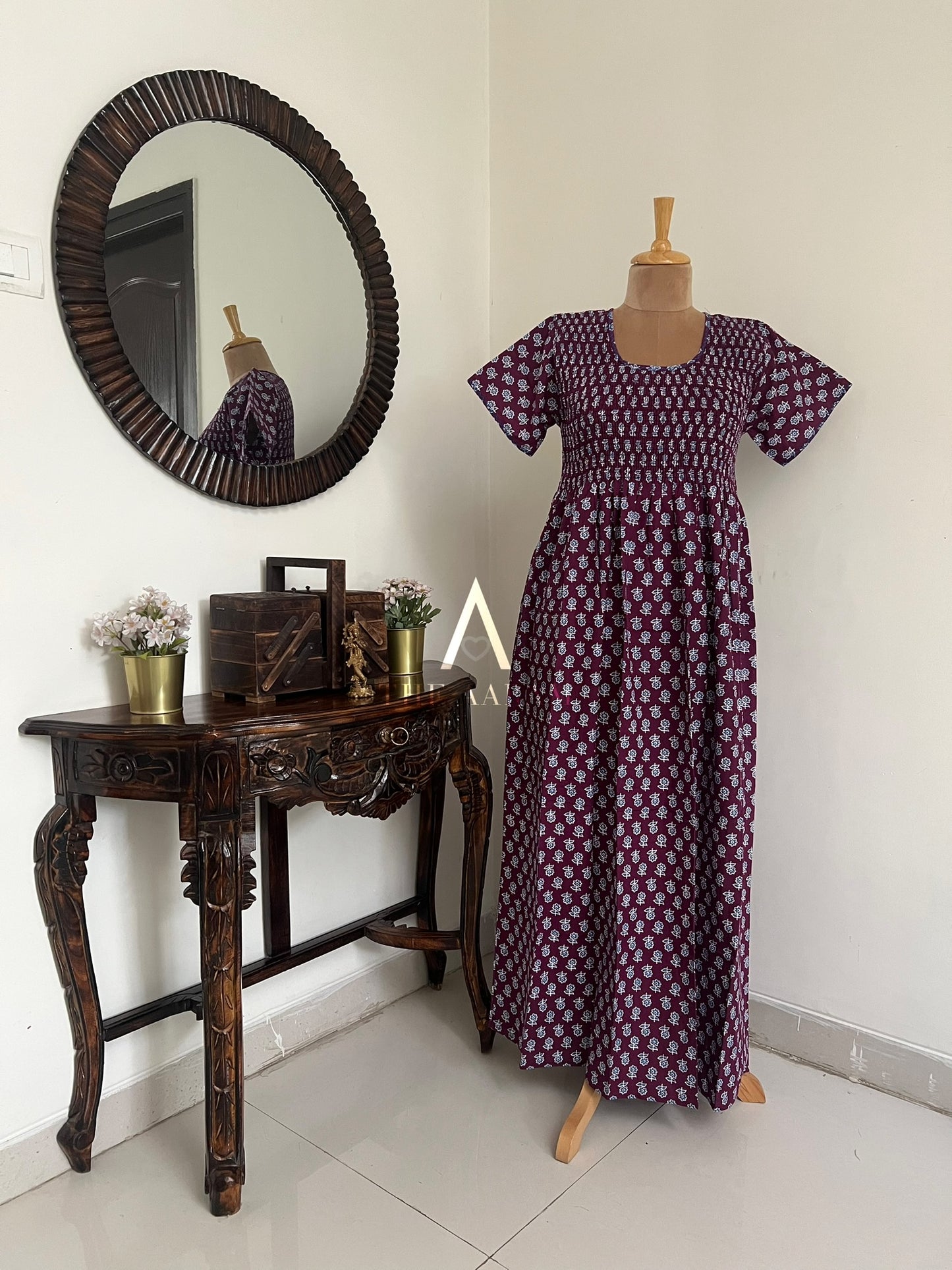 Smocking Comfort Frock - SCF45