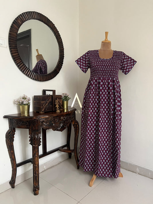 Smocking Comfort Frock - SCF45