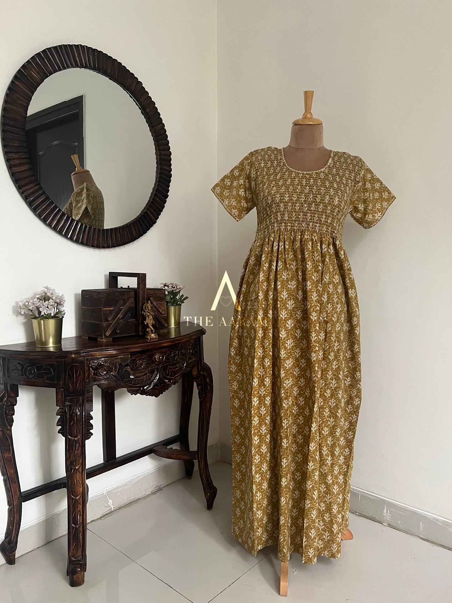 Smocking Comfort Frock - SCF18