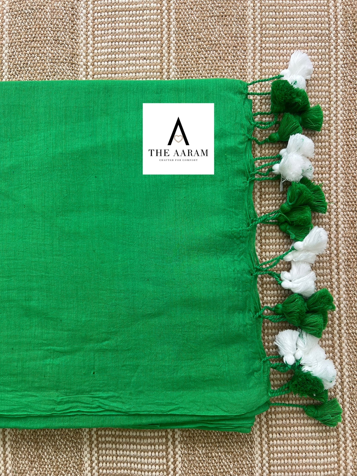 Harini Khadi Mulmul Saree