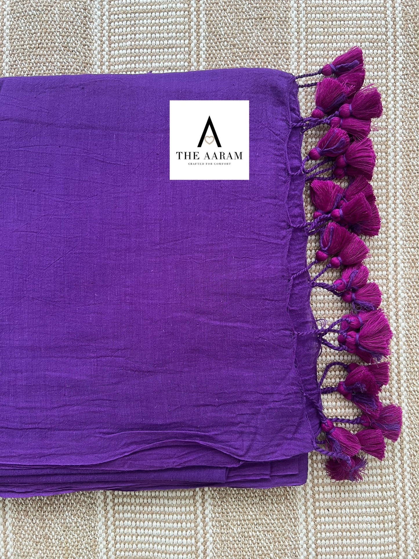 Rajnigandha Khadi Mulmul Saree