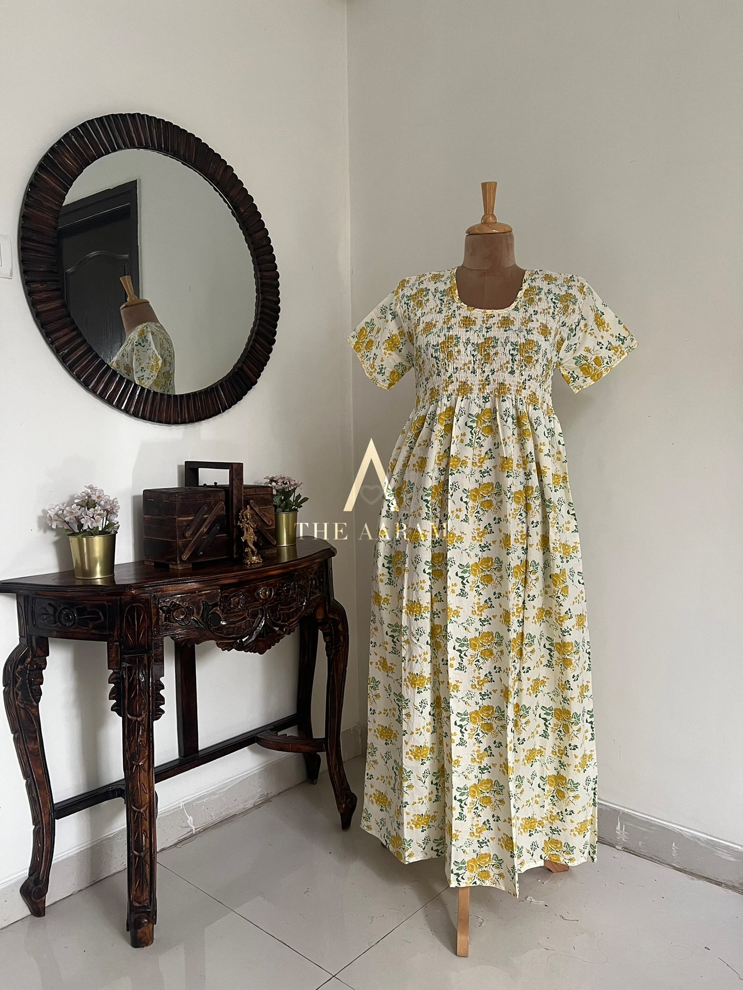 Smocking Comfort Frock - SCF29