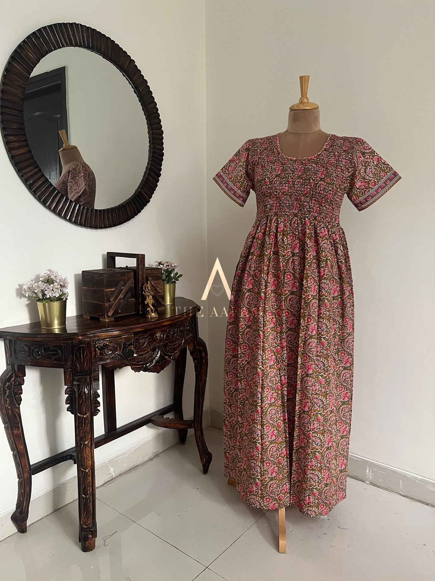 Smocking Comfort Frock - SCF39