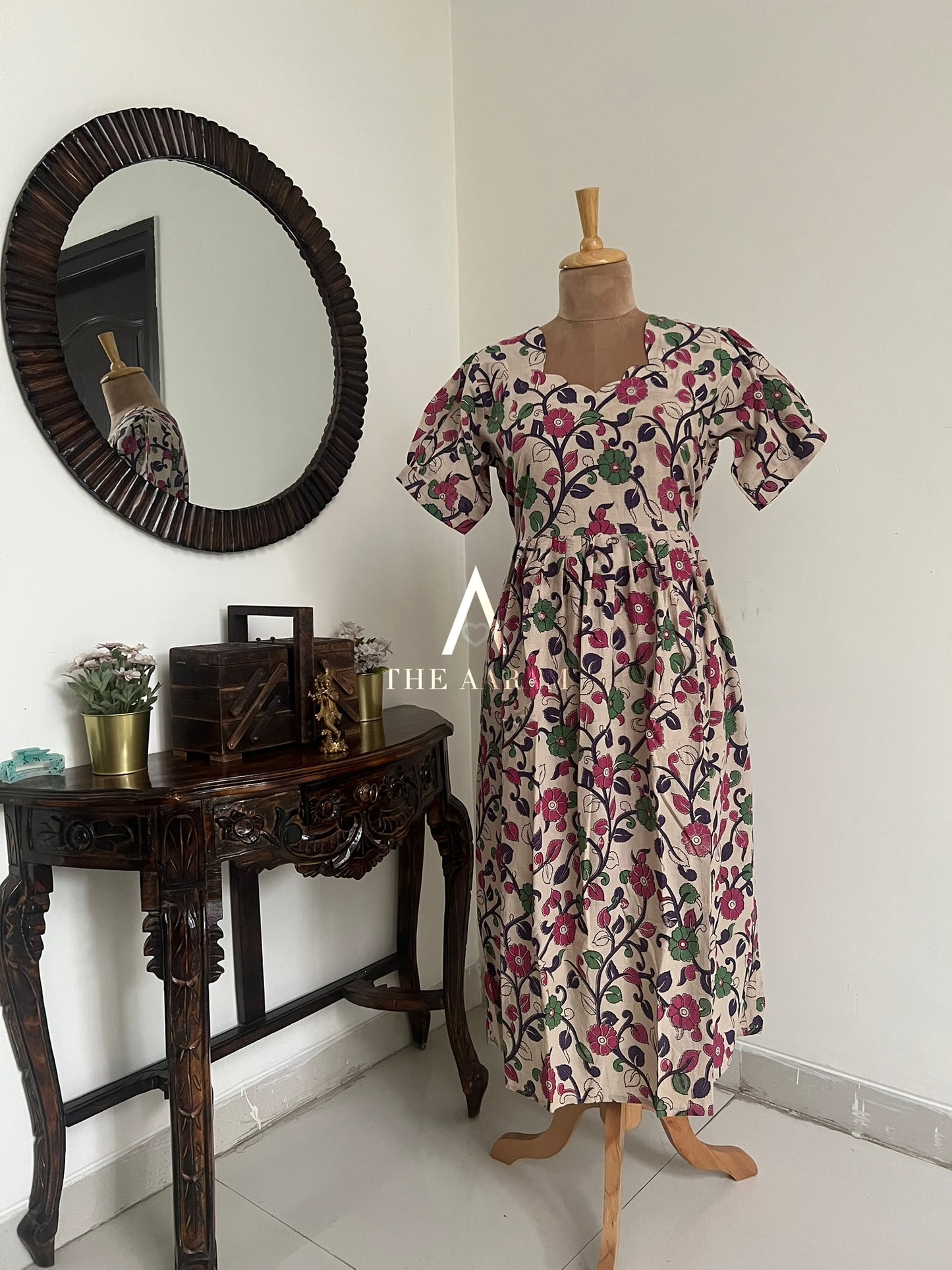 Kalamkari Cotton Frock - KCF02