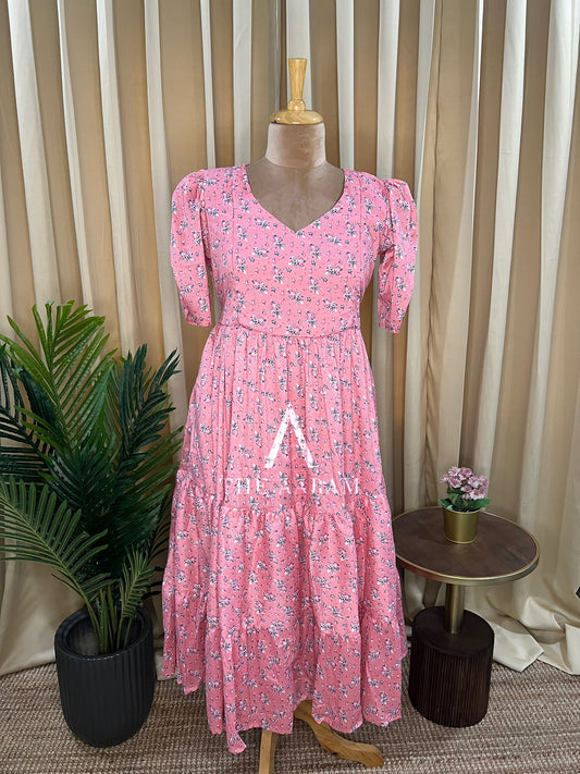 Delta Crepe Feeding Frock - 02