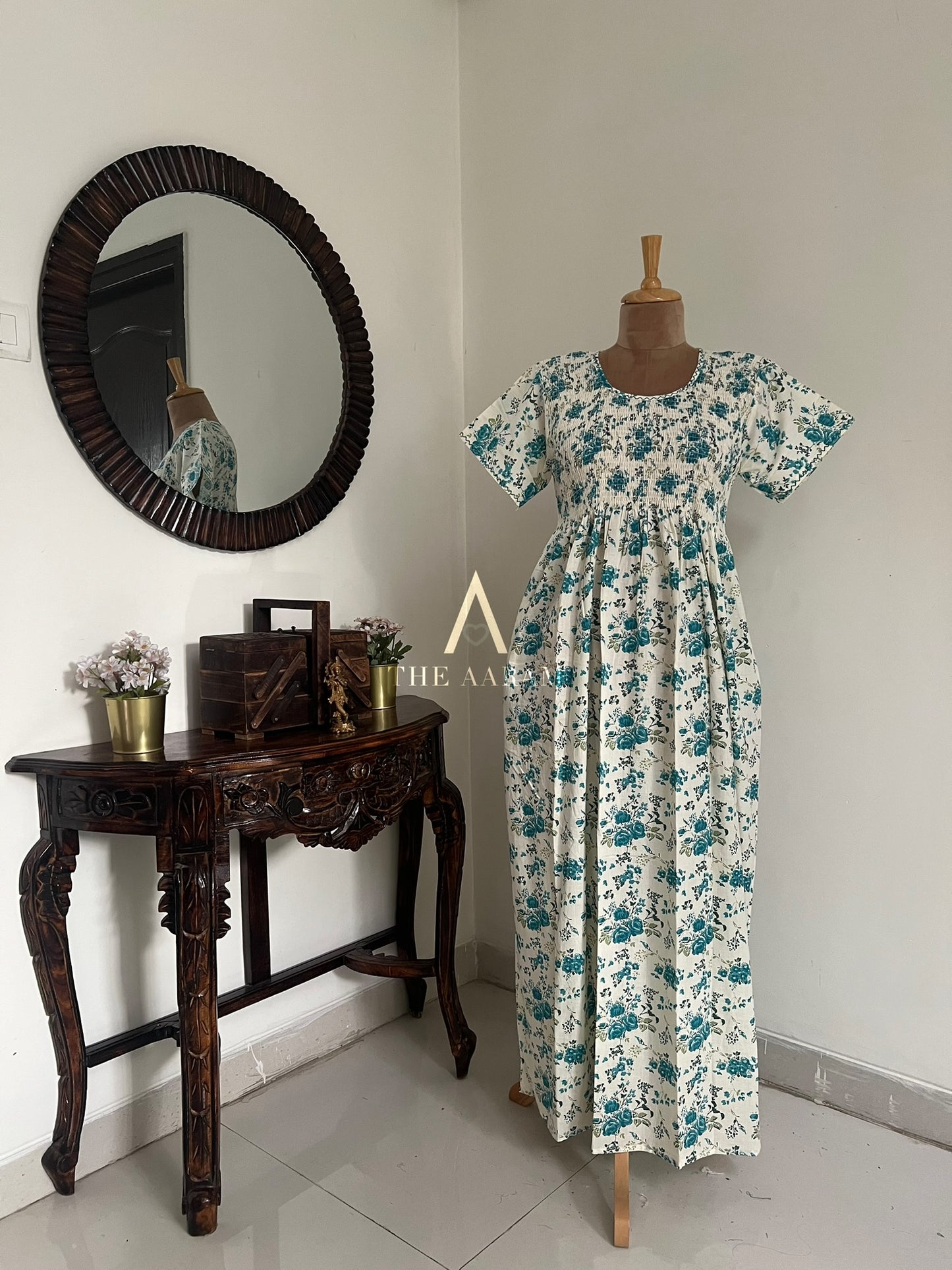 Smocking Comfort Frock - SCF30
