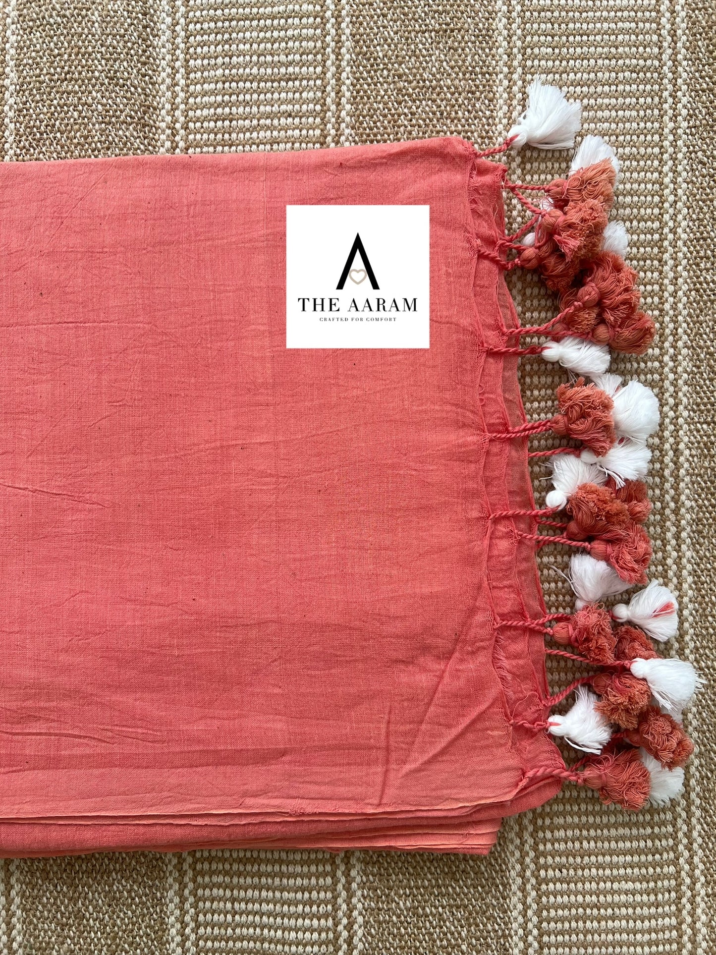Gulnaar Khadi Mulmul Saree