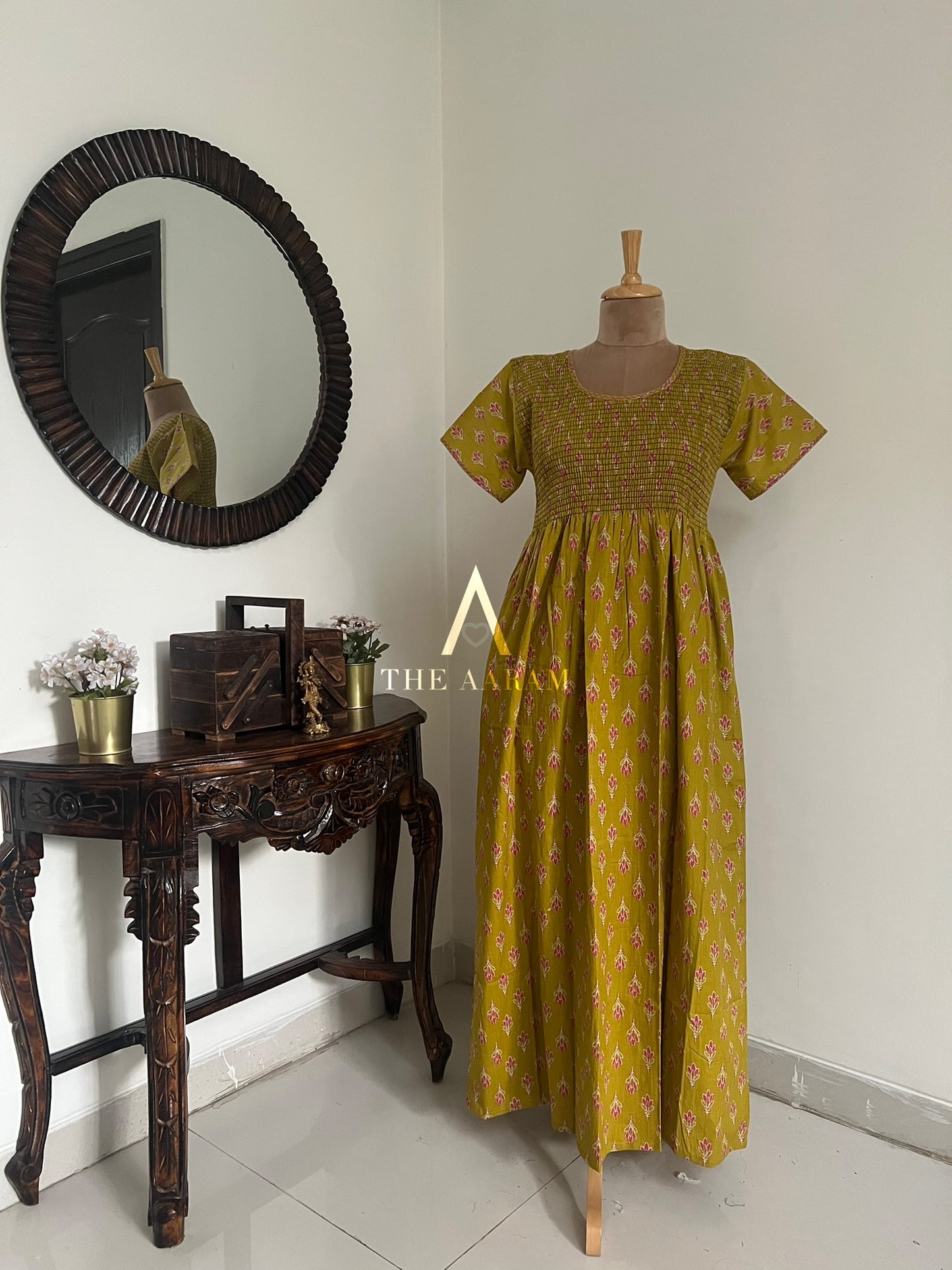 Smocking Comfort Frock - SCF22