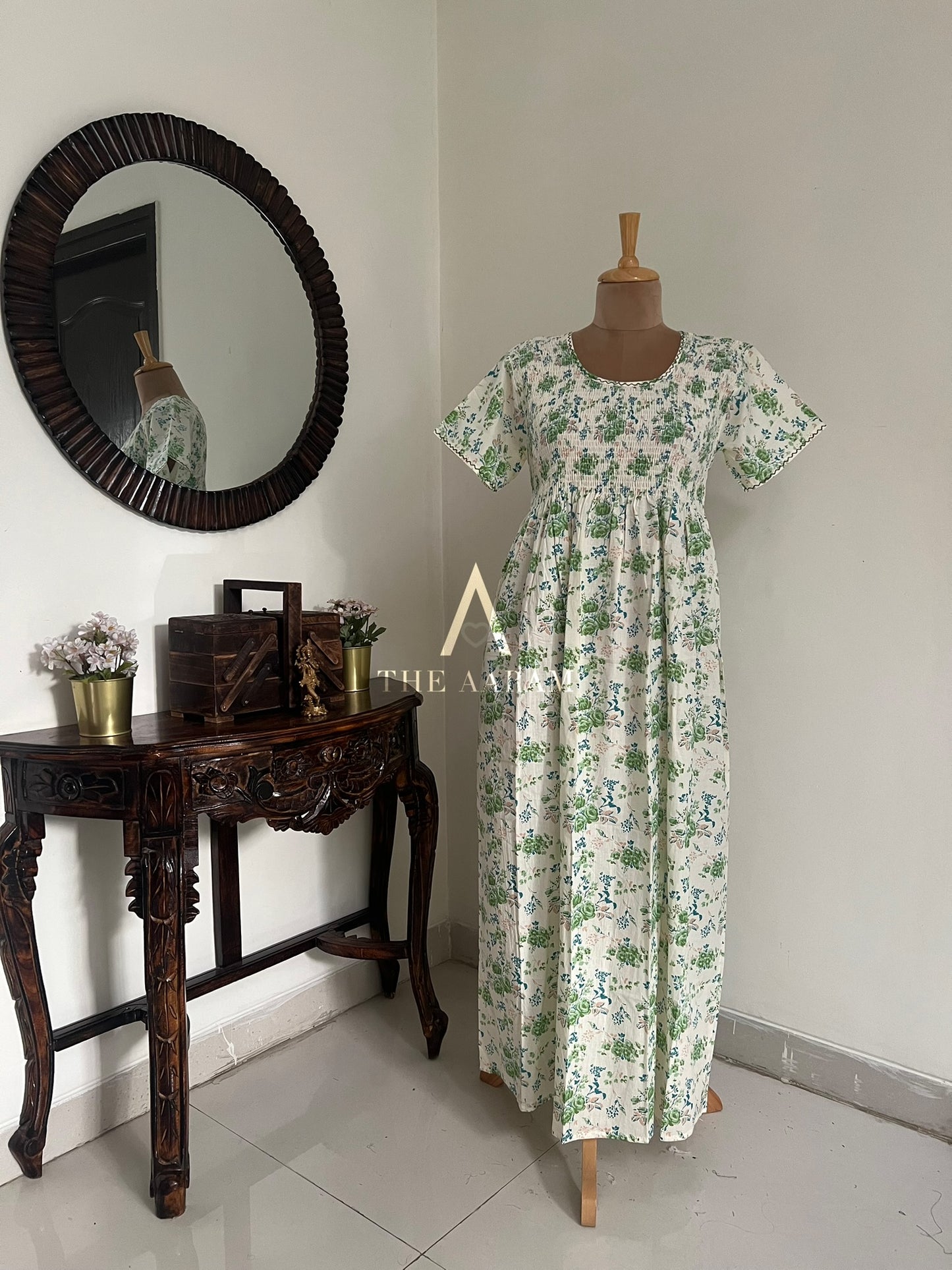Smocking Comfort Frock - SCF32