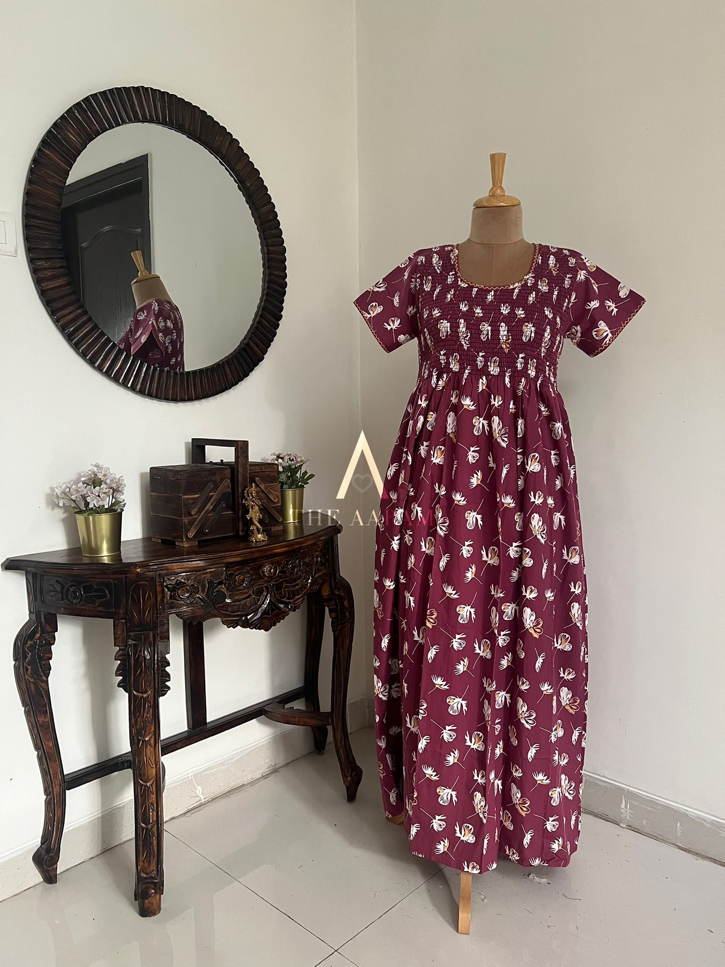 Smocking Comfort Frock - SCF34