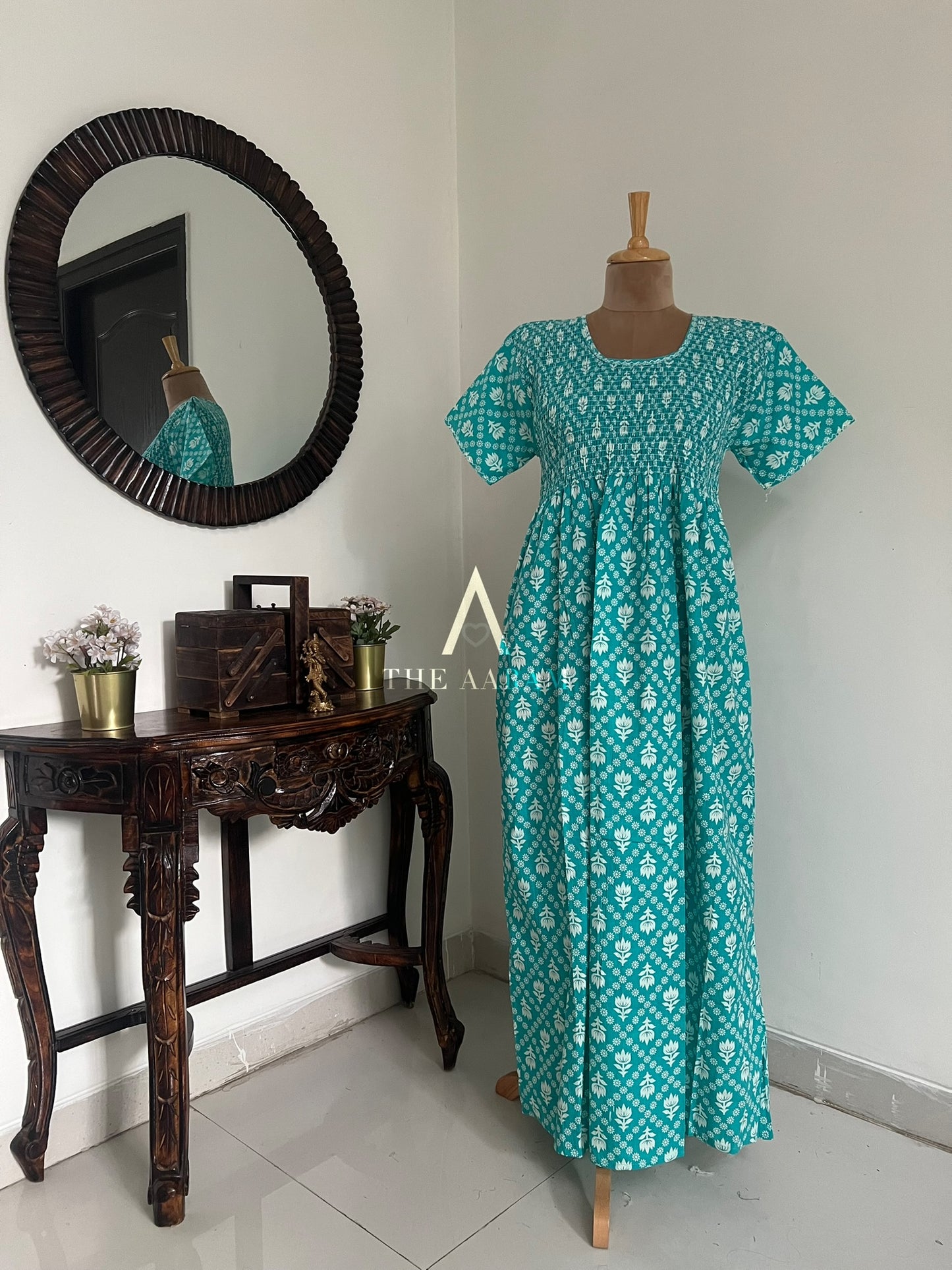 Smocking Comfort Frock - SCF27