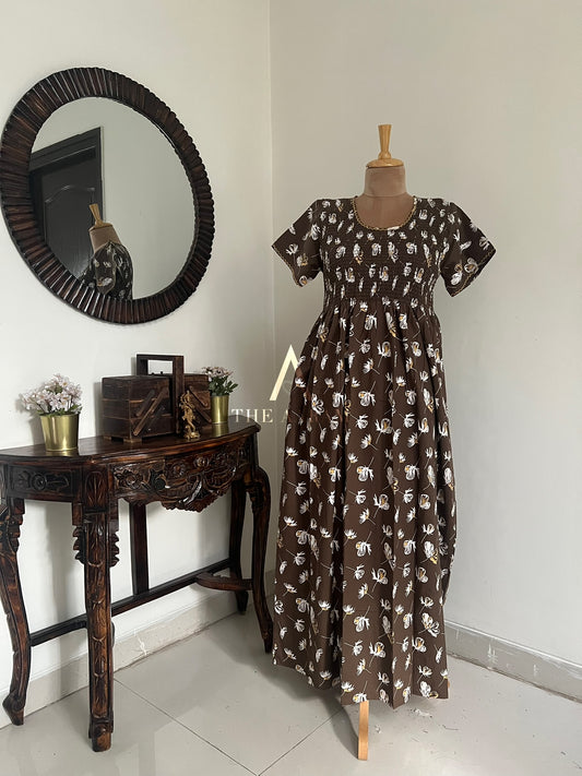 Smocking Comfort Frock - SCF36