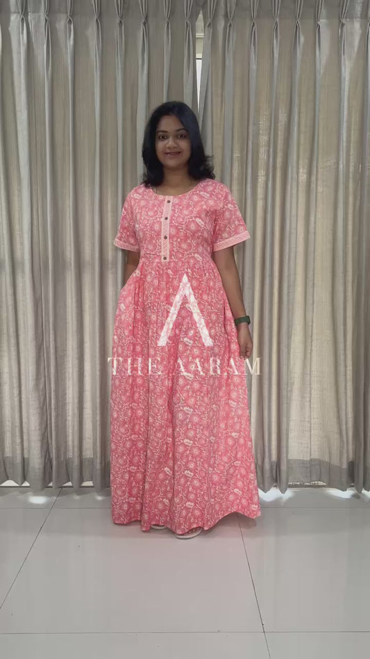 Coral Peach Comfort Maxi